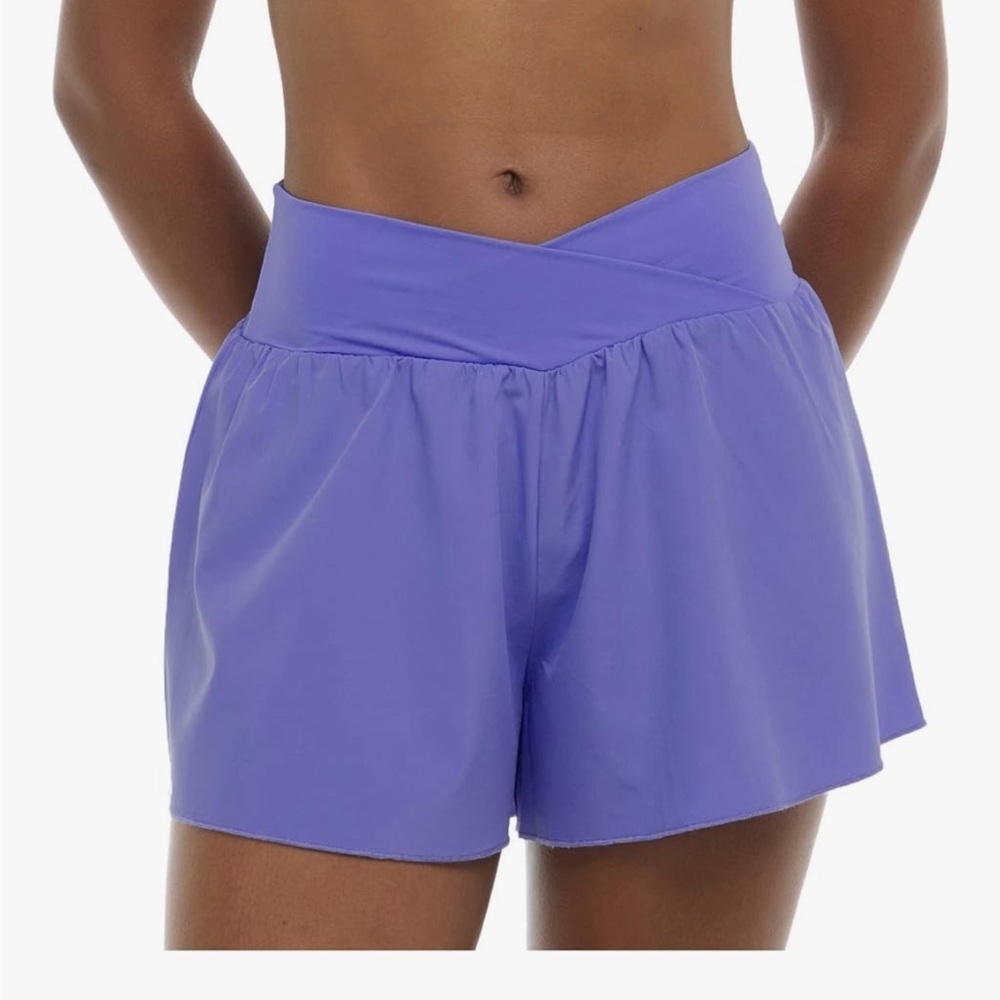 NWT Body Glove Womens Cozumel Solid 1.5" Vapor Boardshort with Knitted Waistband
